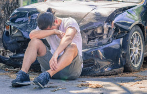 car accident victim in irvine, california